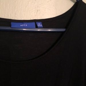 Black Long-sleeve Tunic || Apt 9